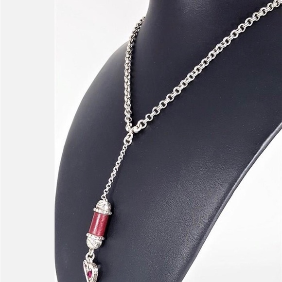 Vintage Brighton Heart Song Red Hope Necklace & bracelet - Picture 5 of 15